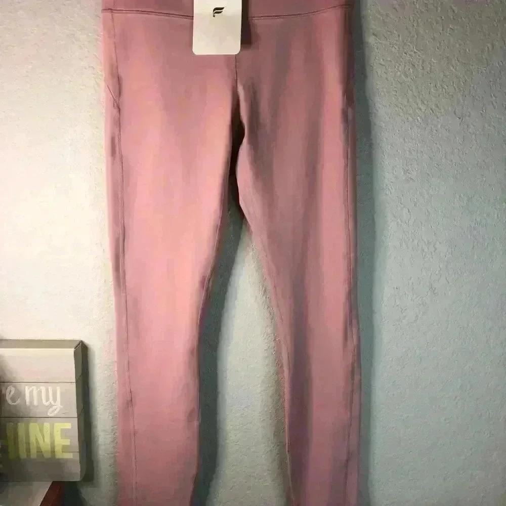 Fabletics solid blush Powerform leggings sz XS NW… - image 2